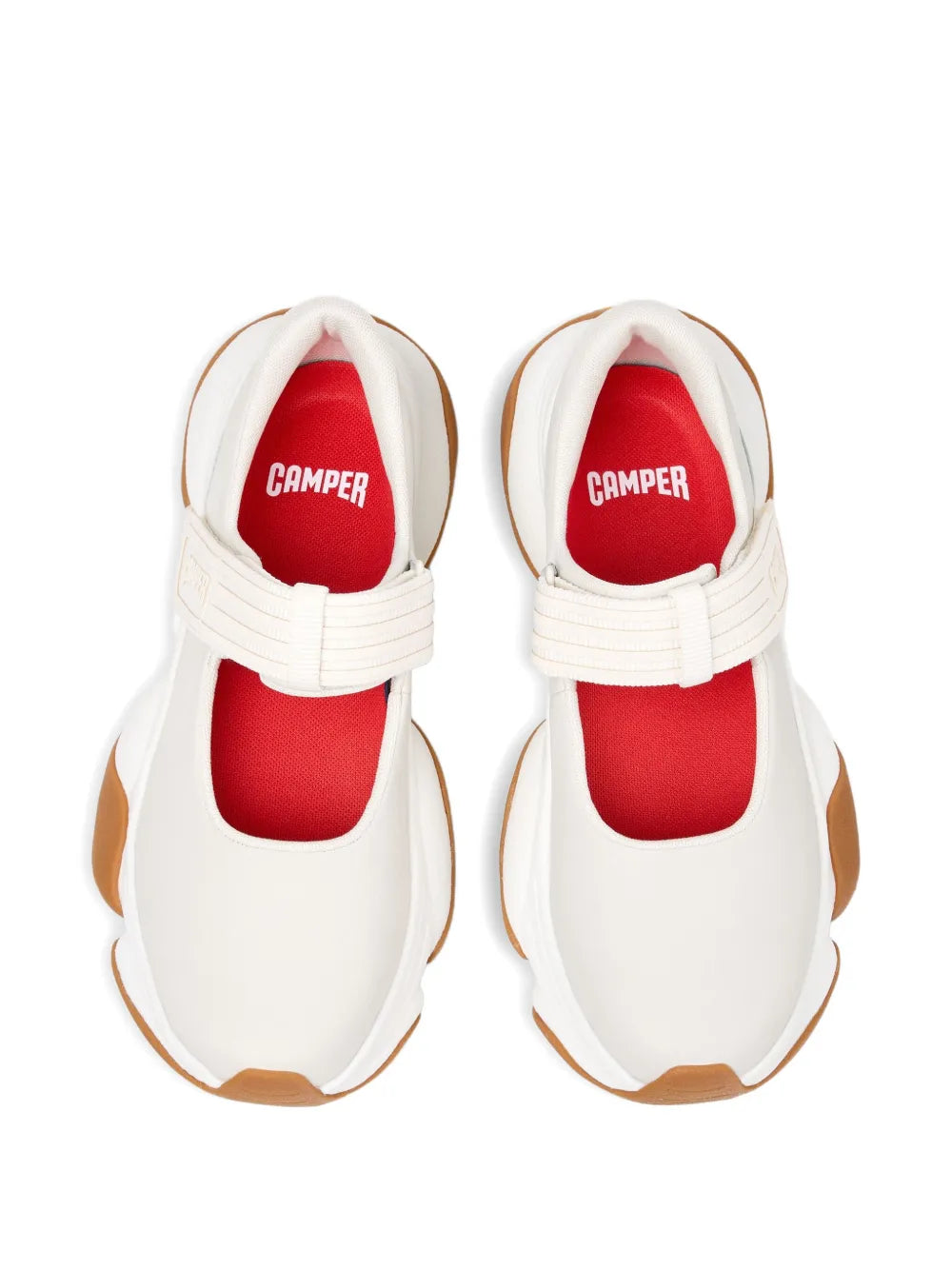 Camper  leather strap sneakers