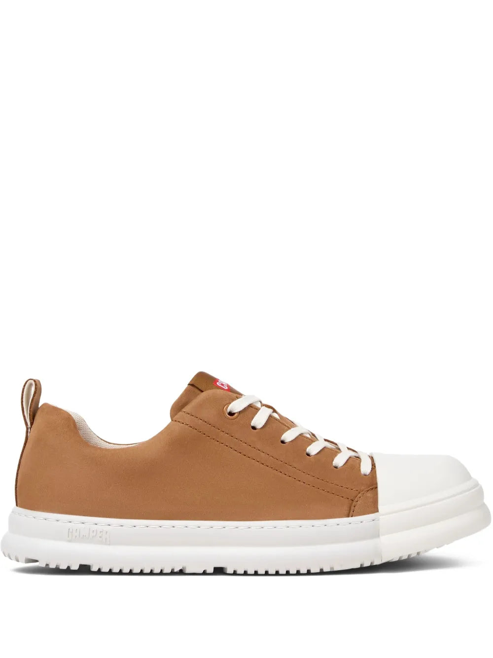 Camper  Juction Runner lace-up nubuck leather sneakers