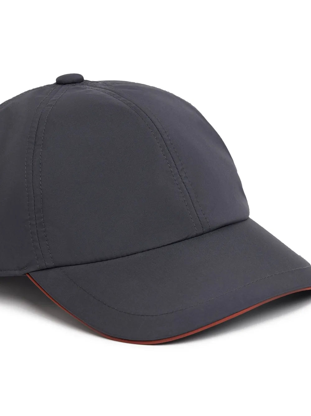 12 STOREEZ  contrast-trim baseball cap