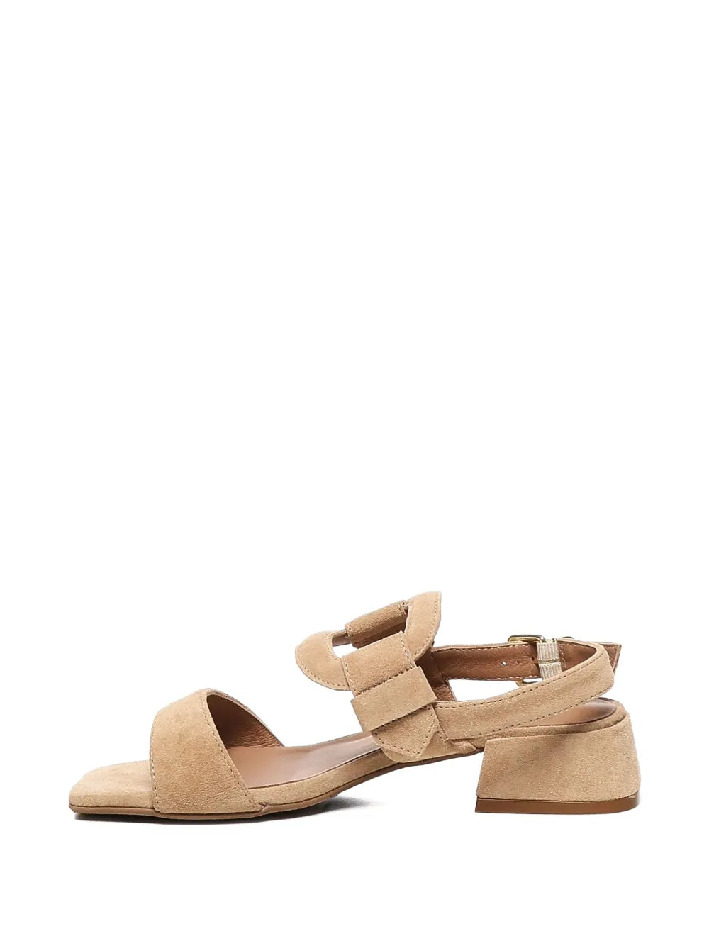 Carmens  Sally buckled block-heel sandals