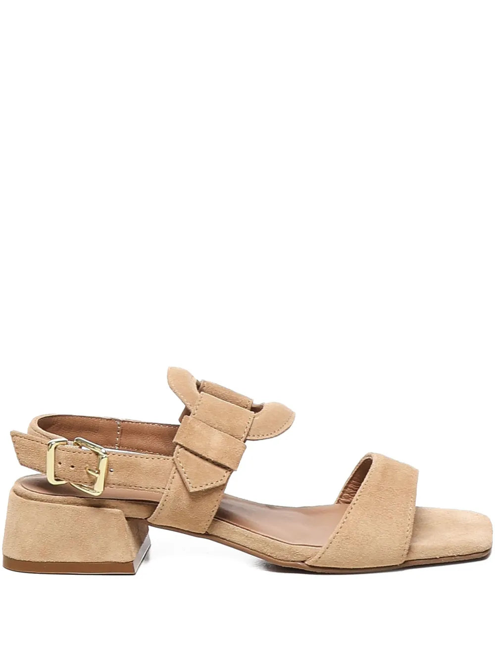 Carmens  Sally buckled block-heel sandals