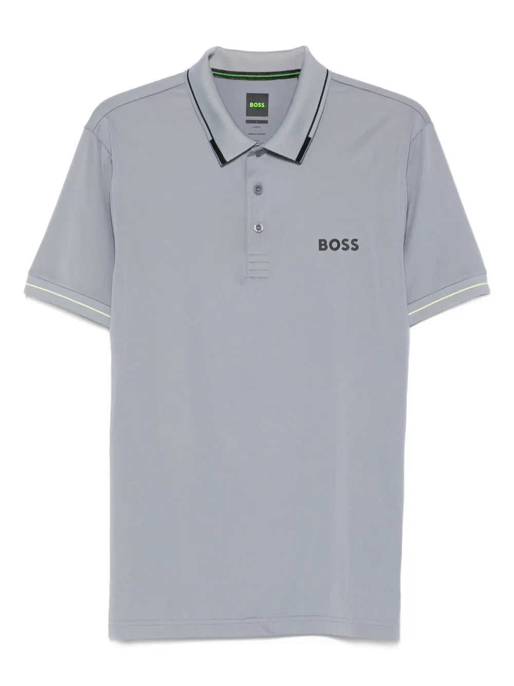 BOSS  logo-detail short-sleeve polo shirt