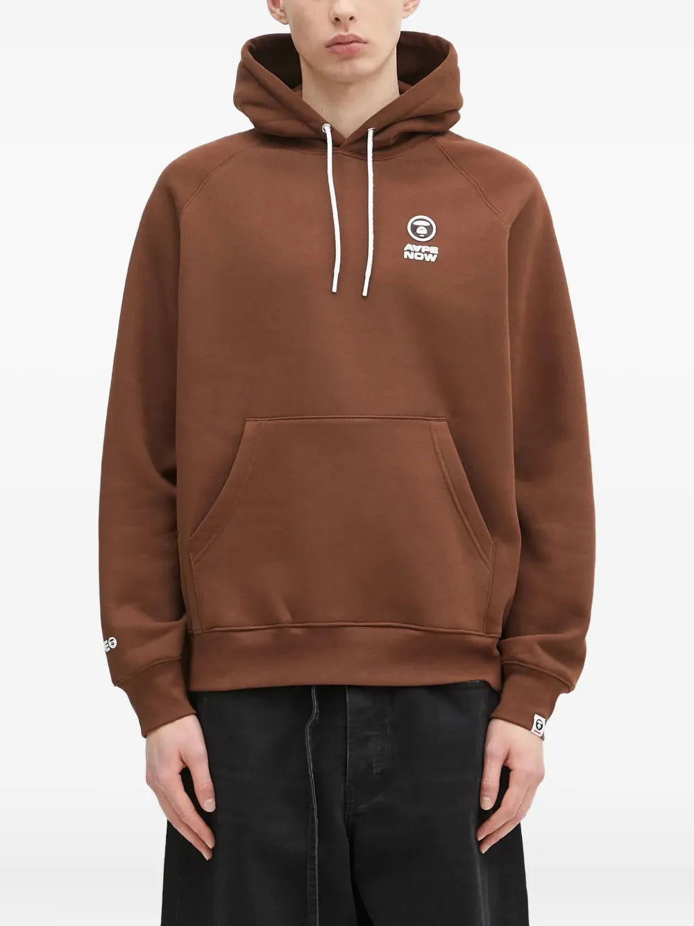 AAPE BY *A BATHING APE®  logo-embroidered hoodie