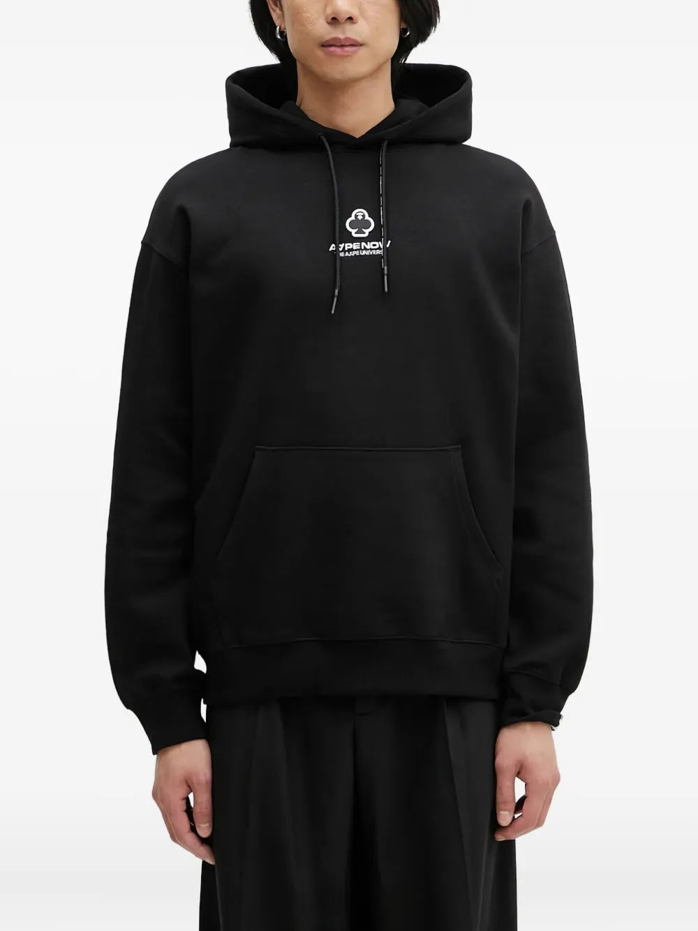 AAPE BY *A BATHING APE®  logo-print hoodie