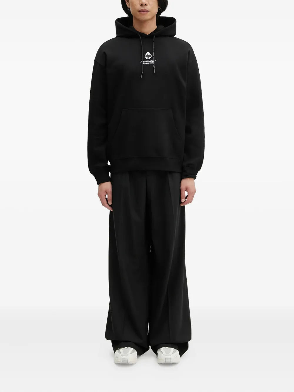 AAPE BY *A BATHING APE®  logo-print hoodie