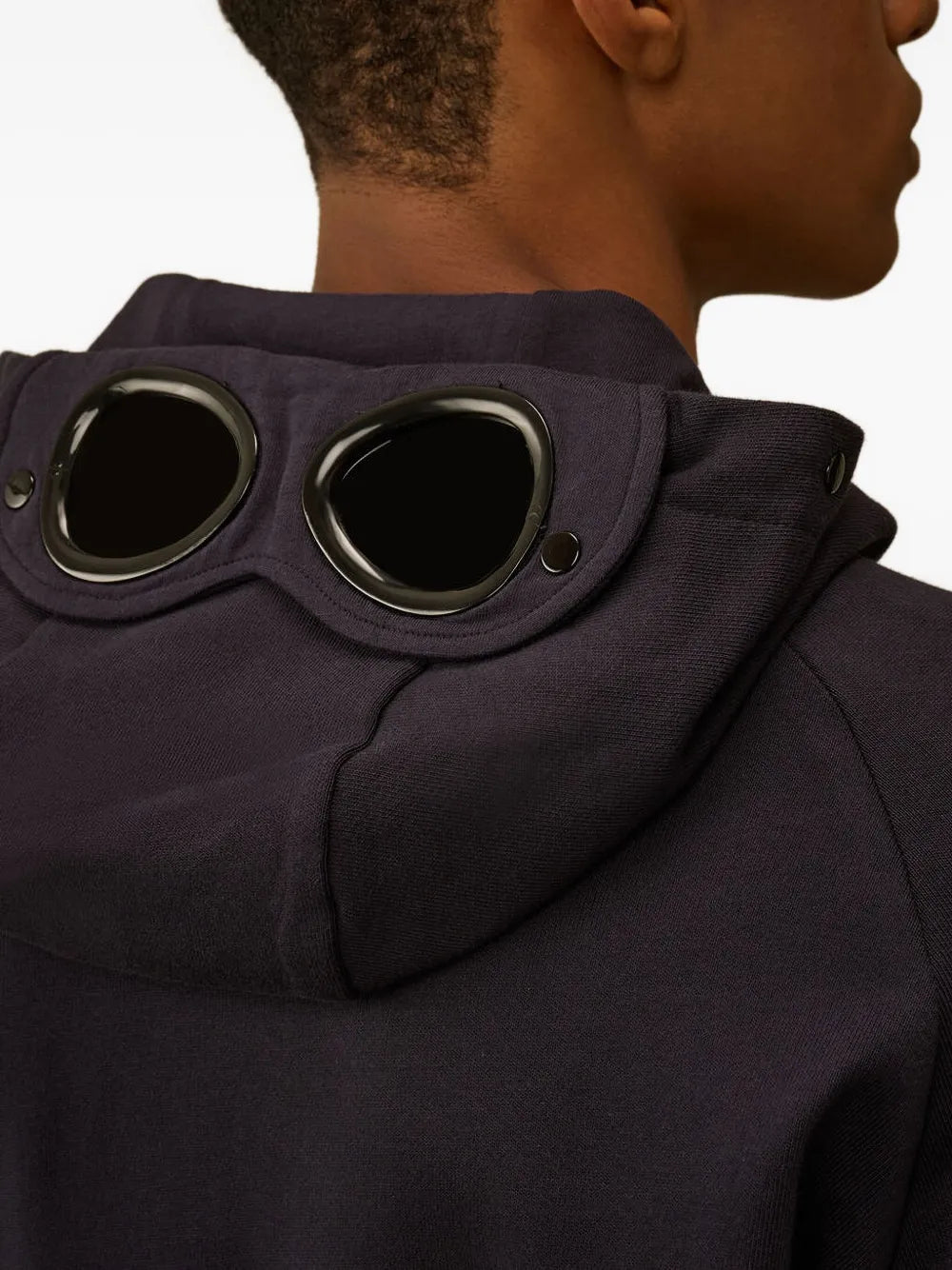C.P. Company  Goggle-detail hoodie