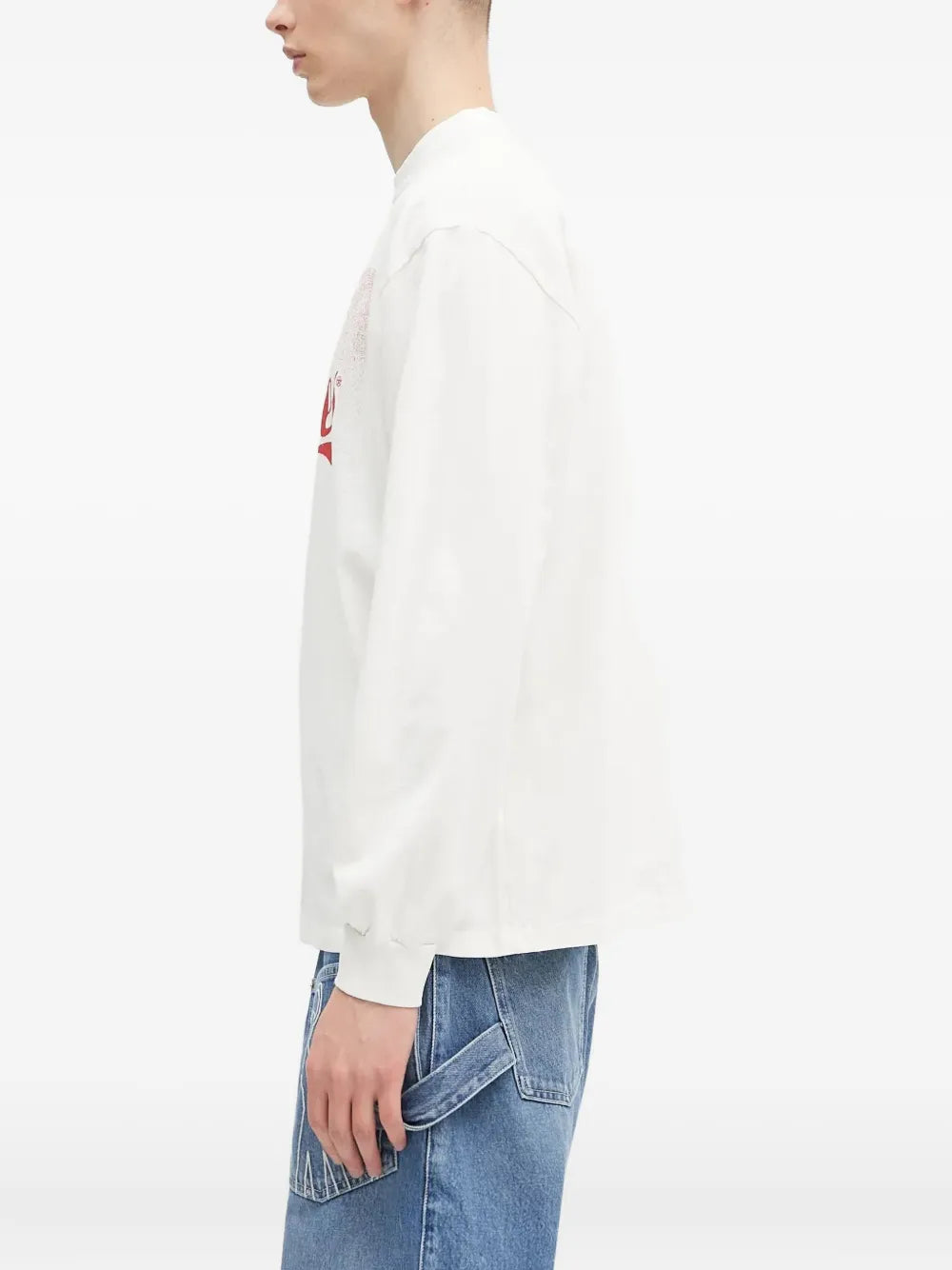 Aries  long-sleeve logo-print sweatshirt