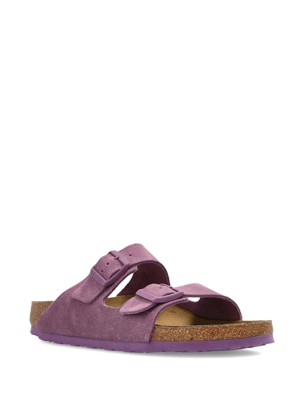 Birkenstock  suede double-buckle flat sandals