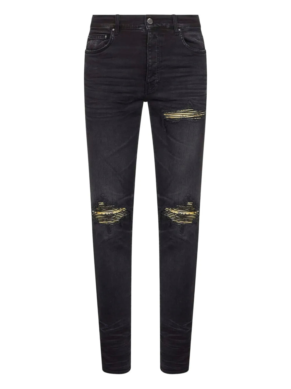 AMIRI  bandana-patch distressed jeans