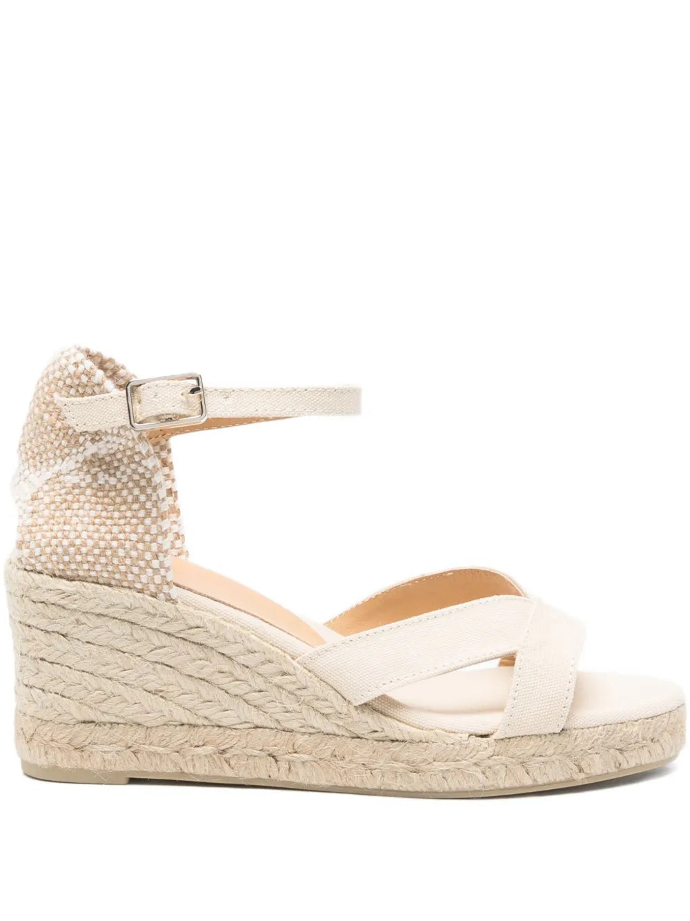 Castañer  70mm cross-strap wedge sandals