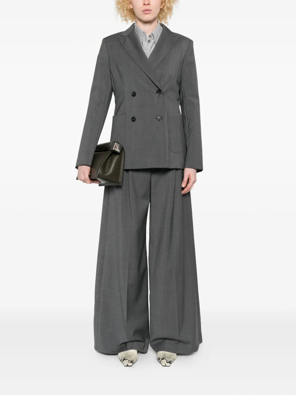 Weekend Max Mara  pleated wide-leg trousers