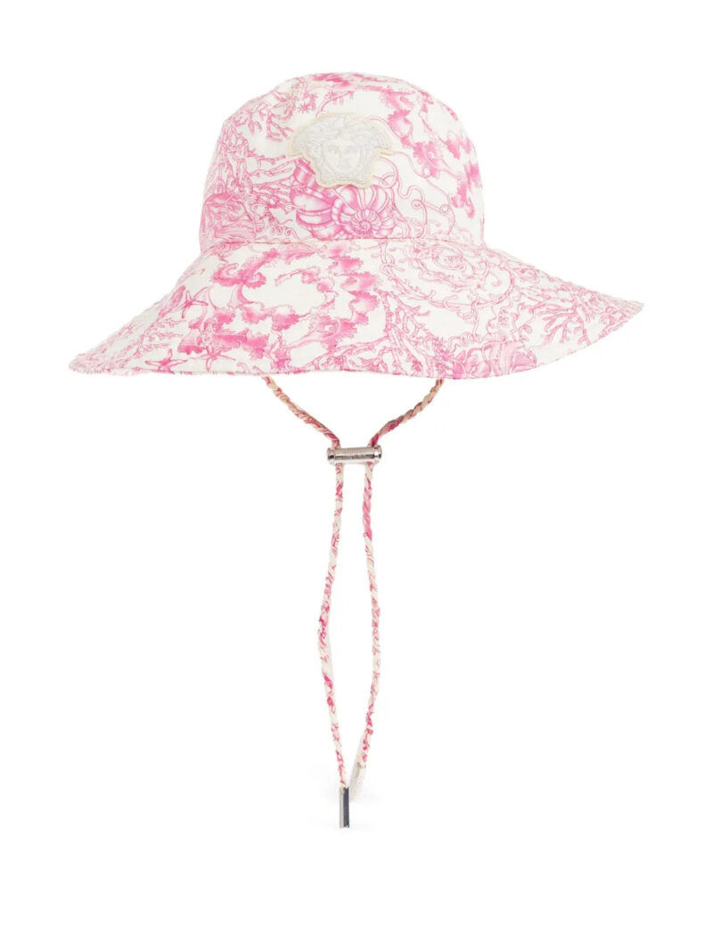 Versace  Medusa Head printed bucket hat