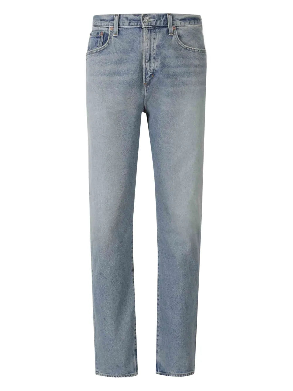 AGOLDE  whiskering-effect jeans