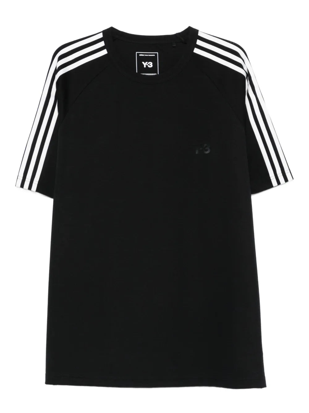 Y-3  three-stripe short-sleeve T-shirt