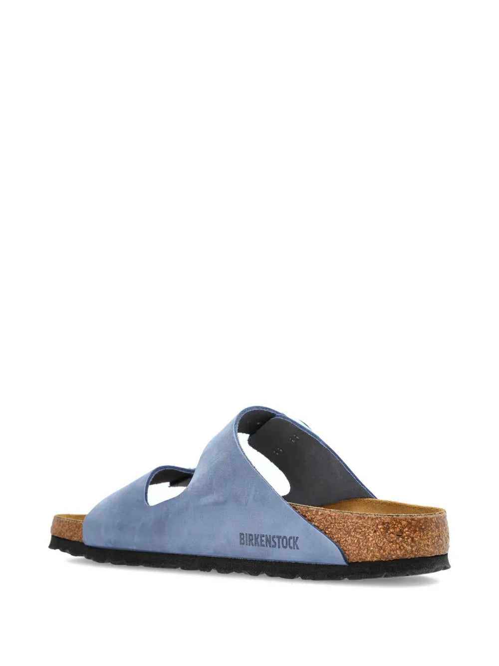 Birkenstock leather double-buckle flats sandals
