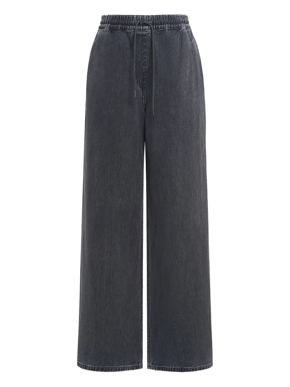 12 STOREEZ  drawstring tie-fastening jeans