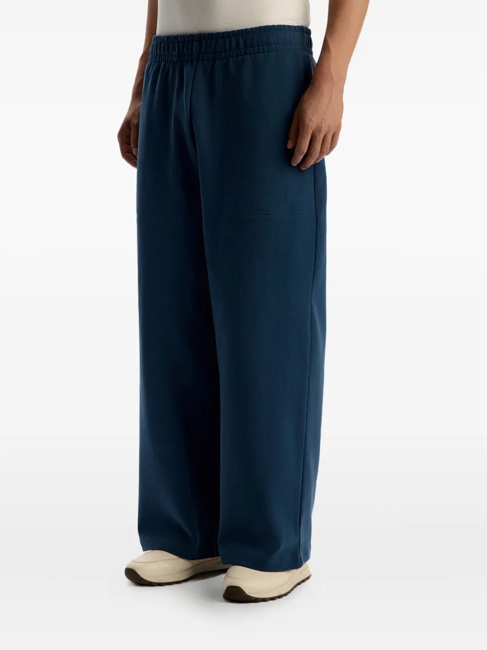 12 STOREEZ  elasticated-waist cotton track pants