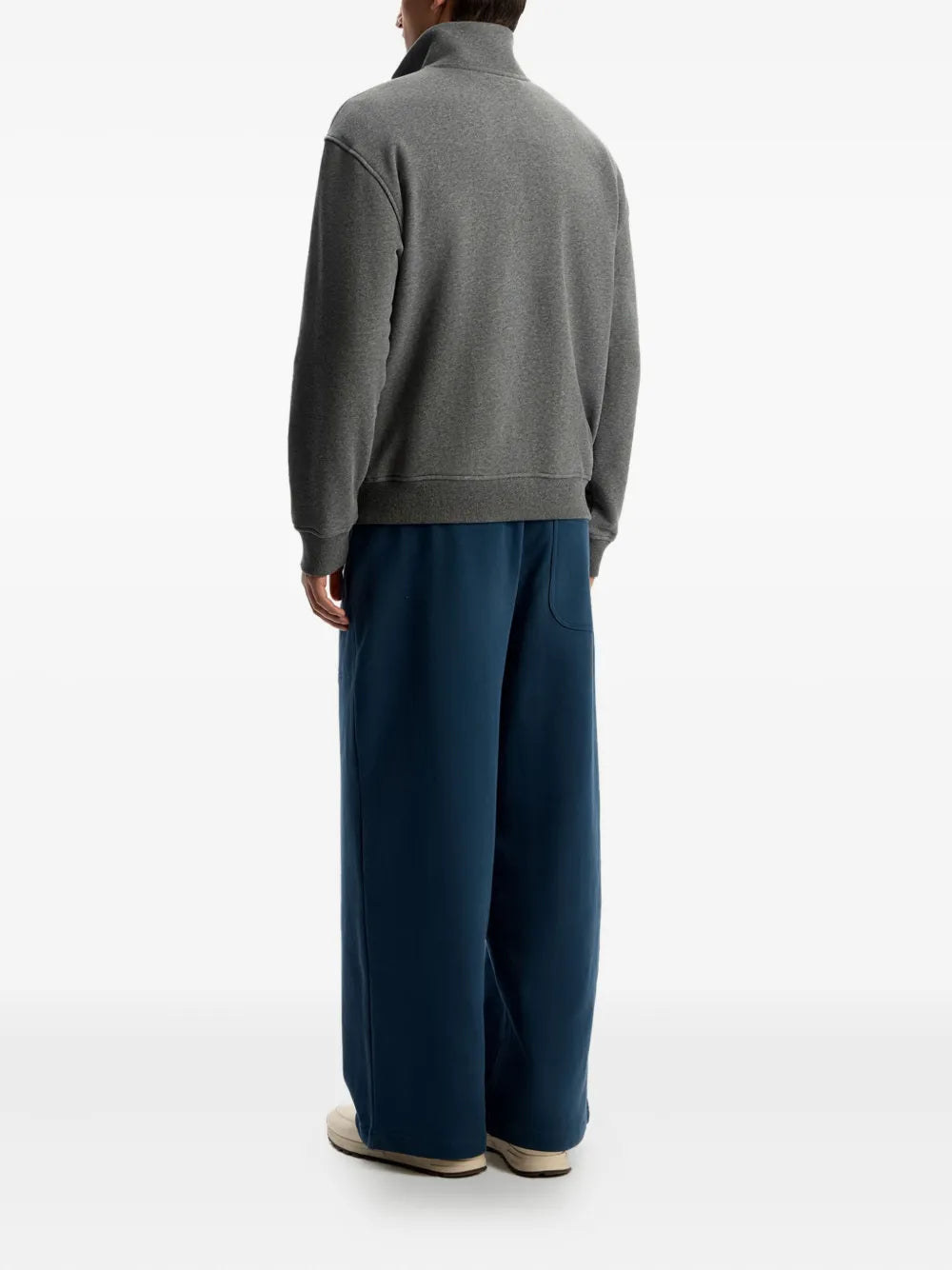 12 STOREEZ  elasticated-waist cotton track pants