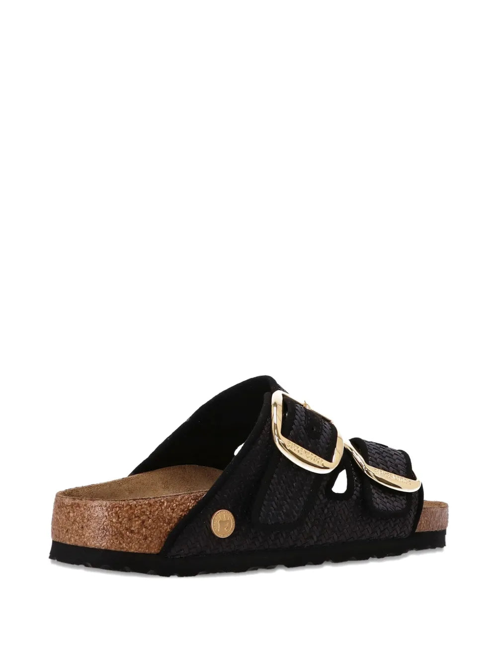 Birkenstock double buckle woven sandals
