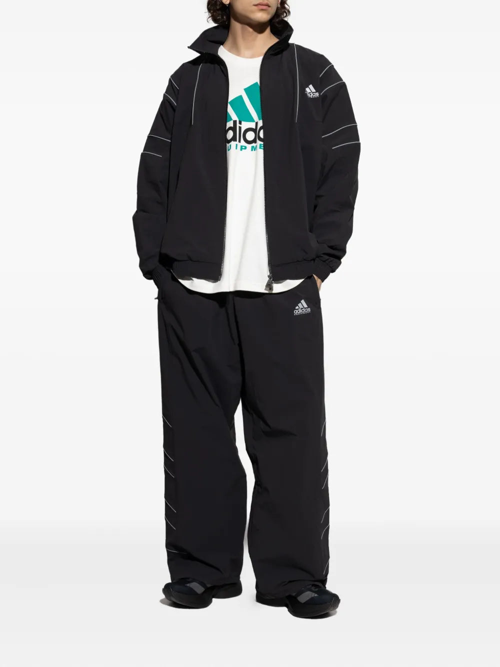 adidas  EQT panelled zip-up jacket