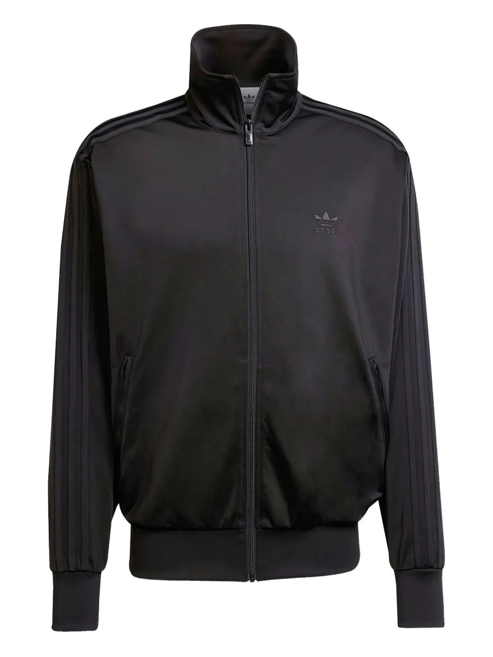 adidas  three-stripe zip-up sweatshirt