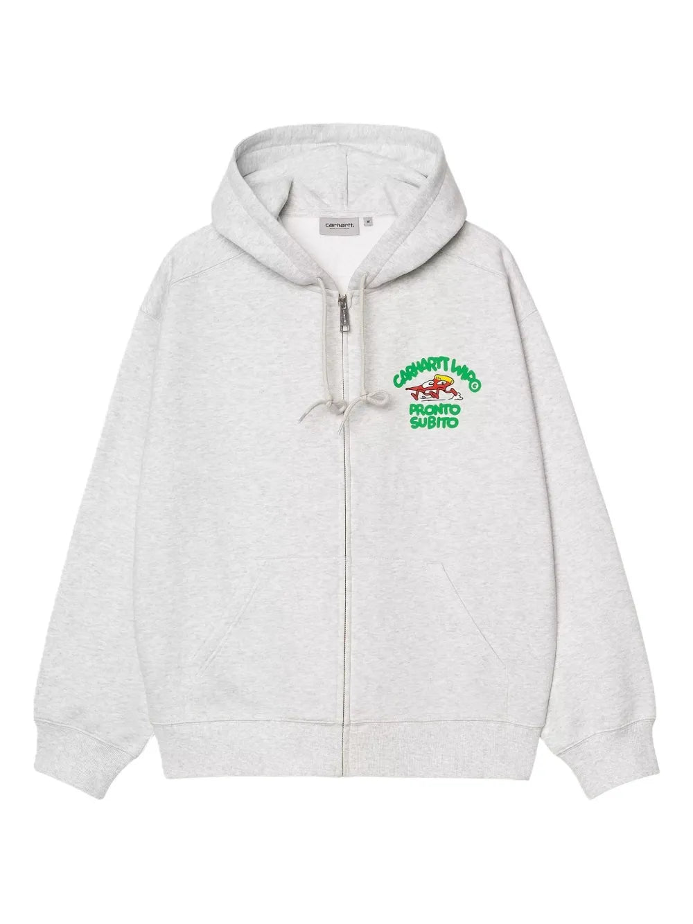 Carhartt WIP  Pronto Subito-print zip-up hoodie