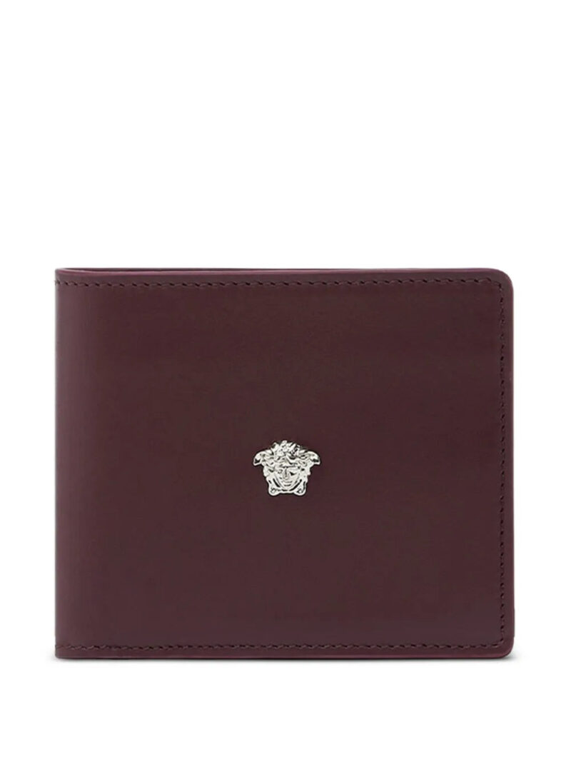 Versace  Medusa-plaque leather wallet