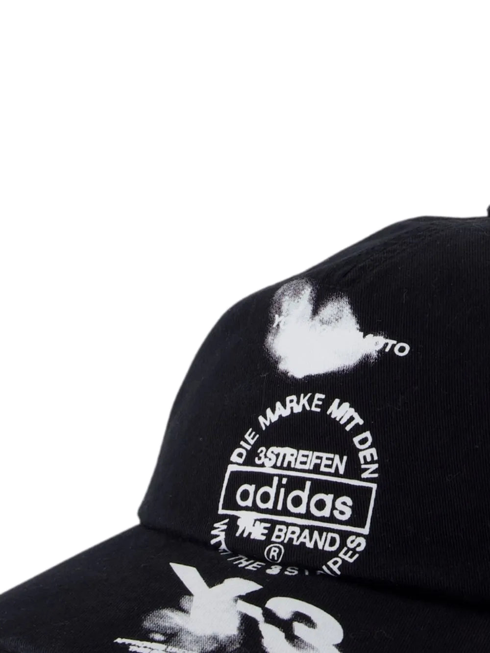 Y-3 graphic-print baseball cap - Image 3