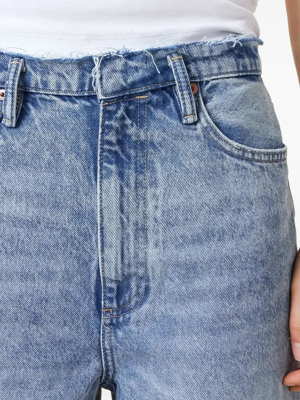 AllSaints frayed-edge jeans