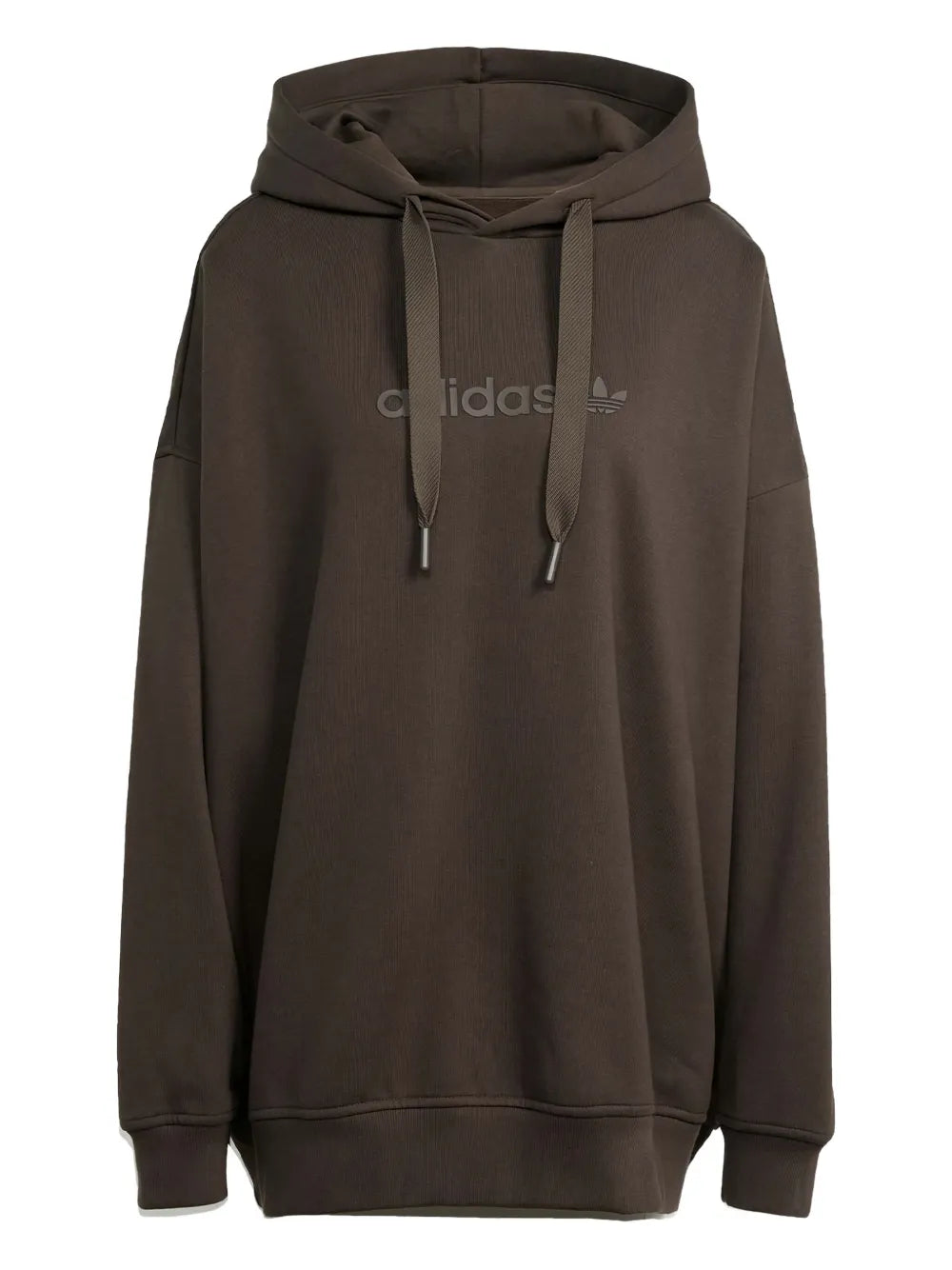 adidas  logo long-sleeves cotton hoodie