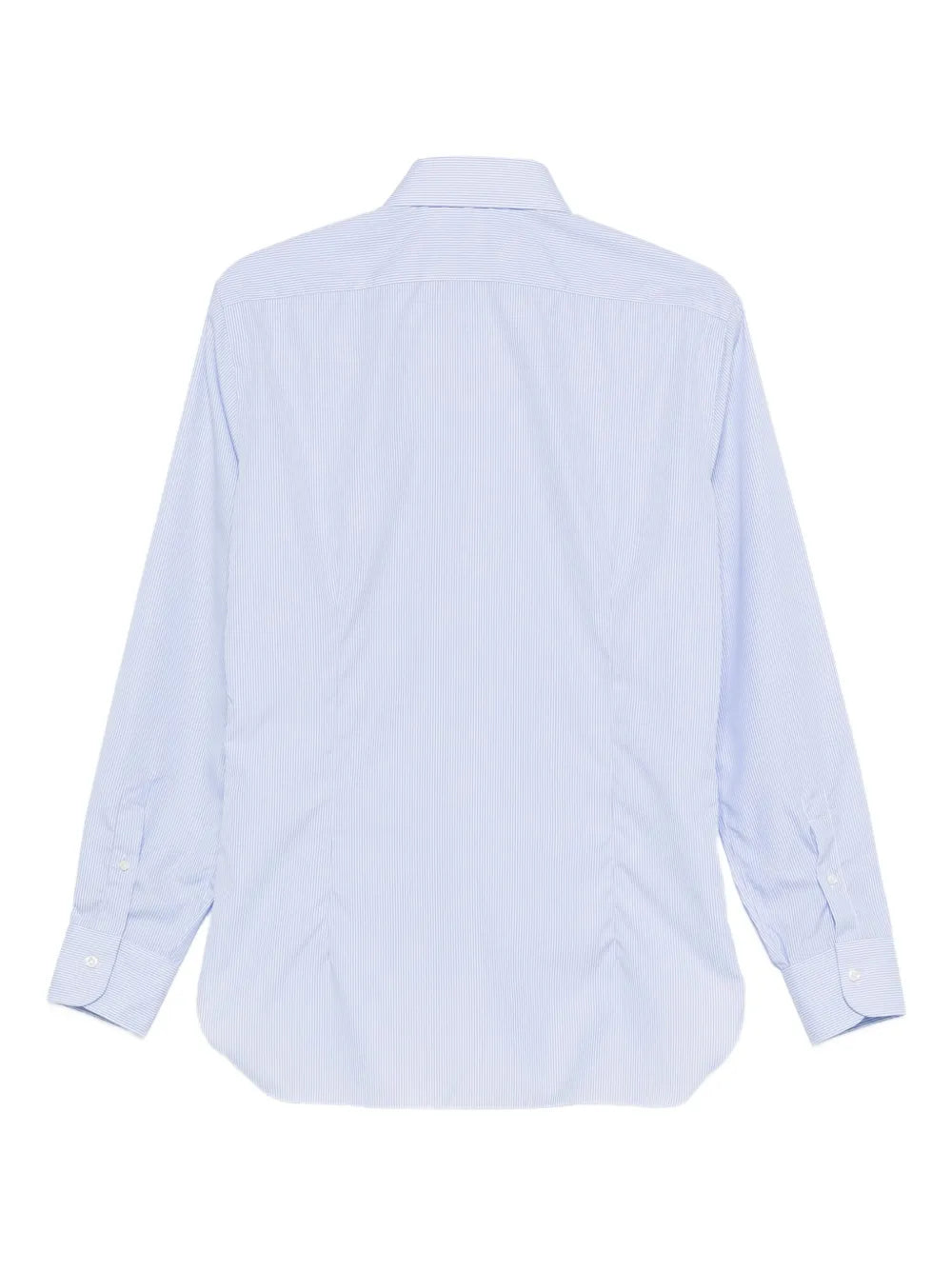 Barba striped cotton shirt
