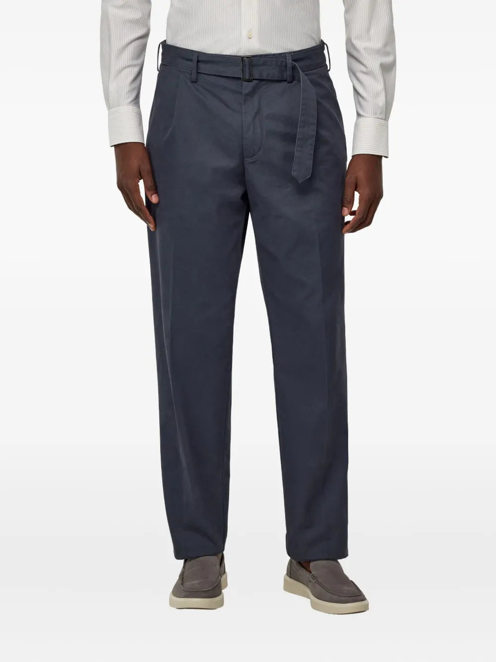 Boggi Milano  belted pleated trousers