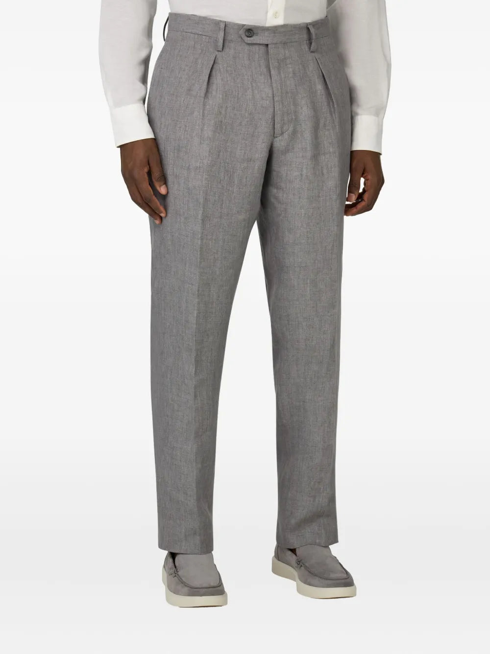 Boggi Milano side-dart trousers