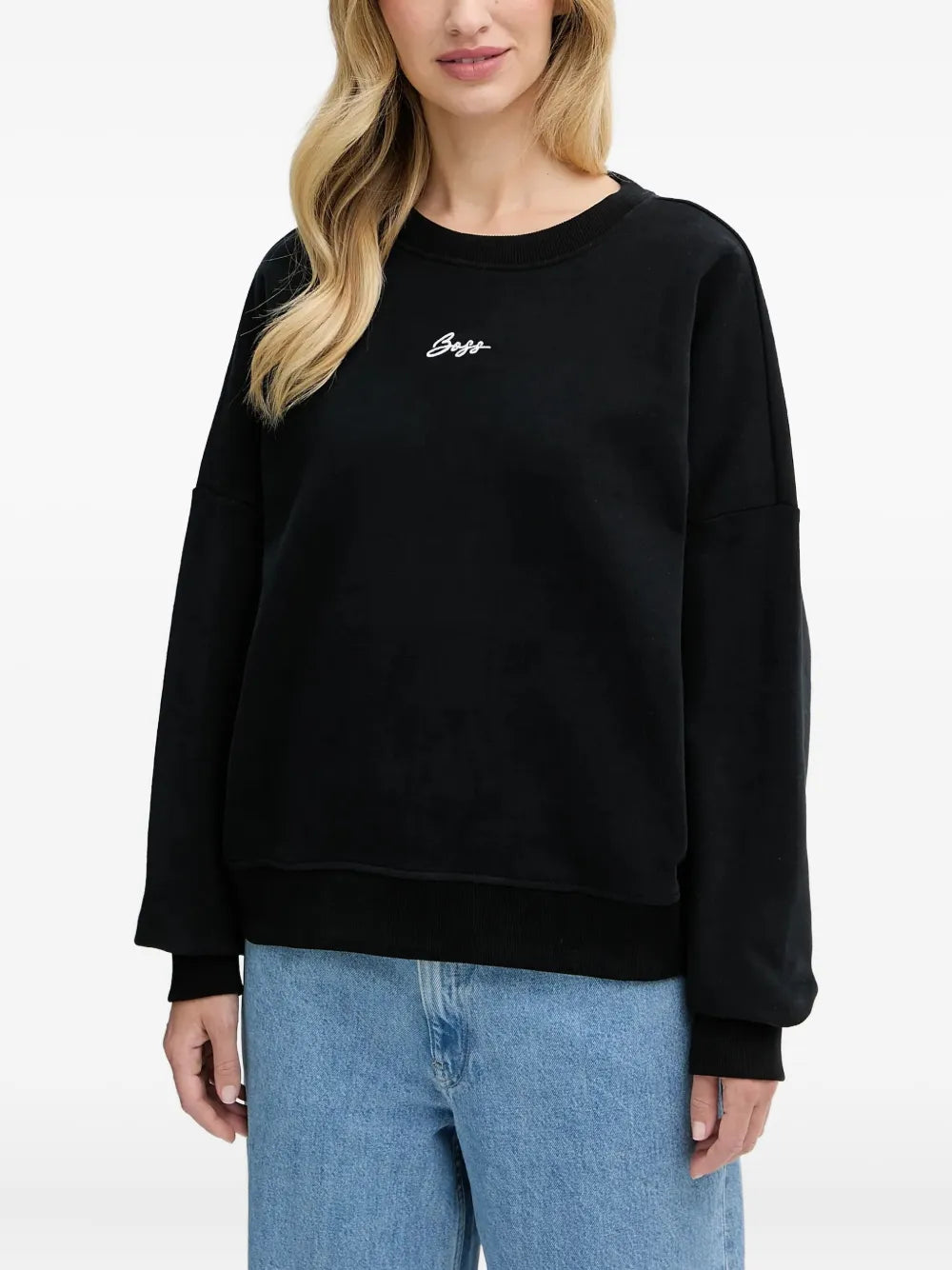 BOSS  embroidered-logo sweatshirt