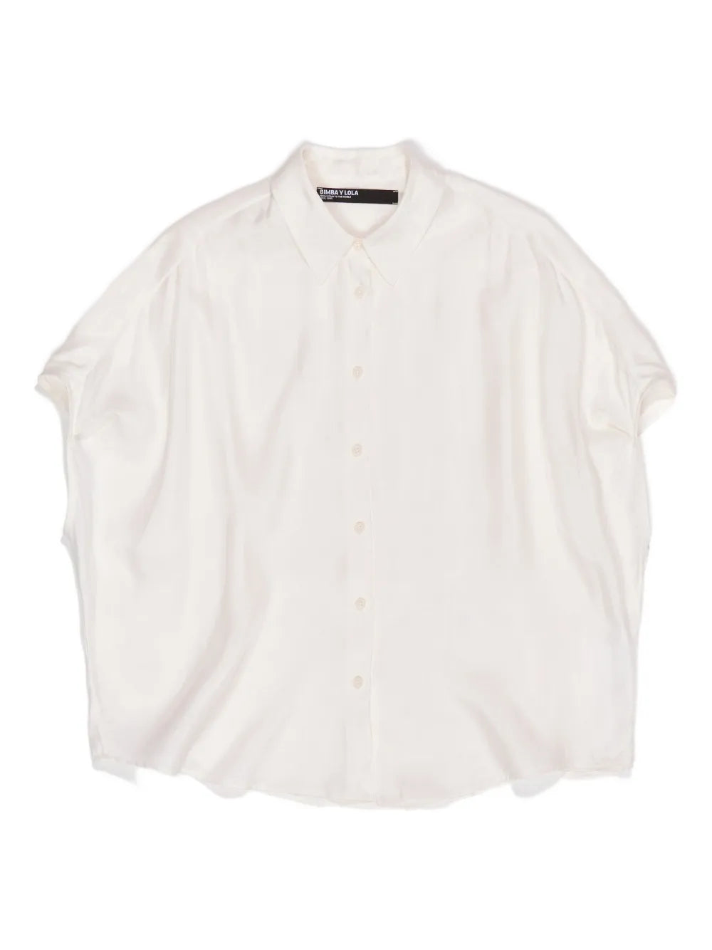 Bimba y Lola  short-sleeved buttoned shirt