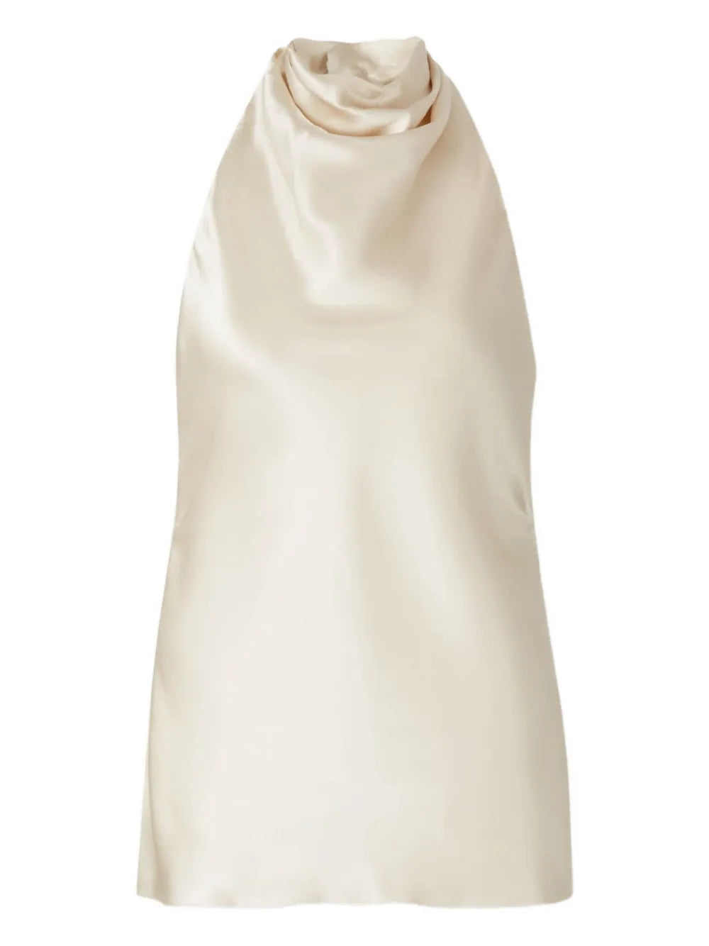 Balmain  cowl-neck open-back top