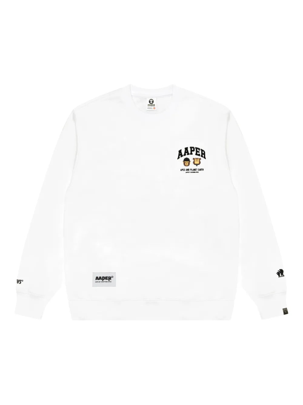 AAPE BY *A BATHING APE®  logo sweatshirt