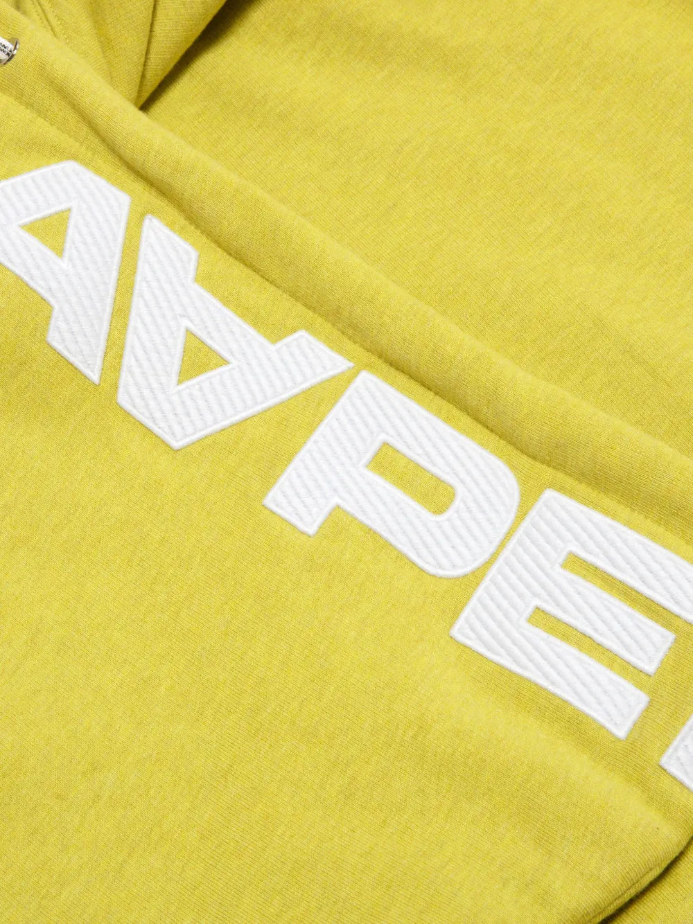 AAPE BY *A BATHING APE®  embroidered-logo zip-up hoodie