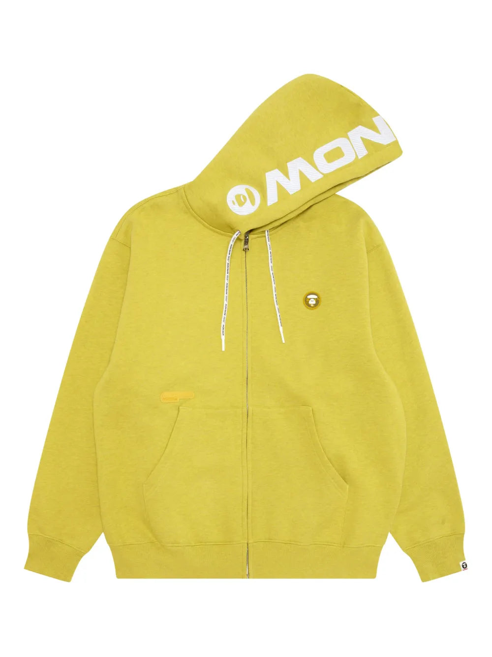 AAPE BY *A BATHING APE®  embroidered-logo zip-up hoodie