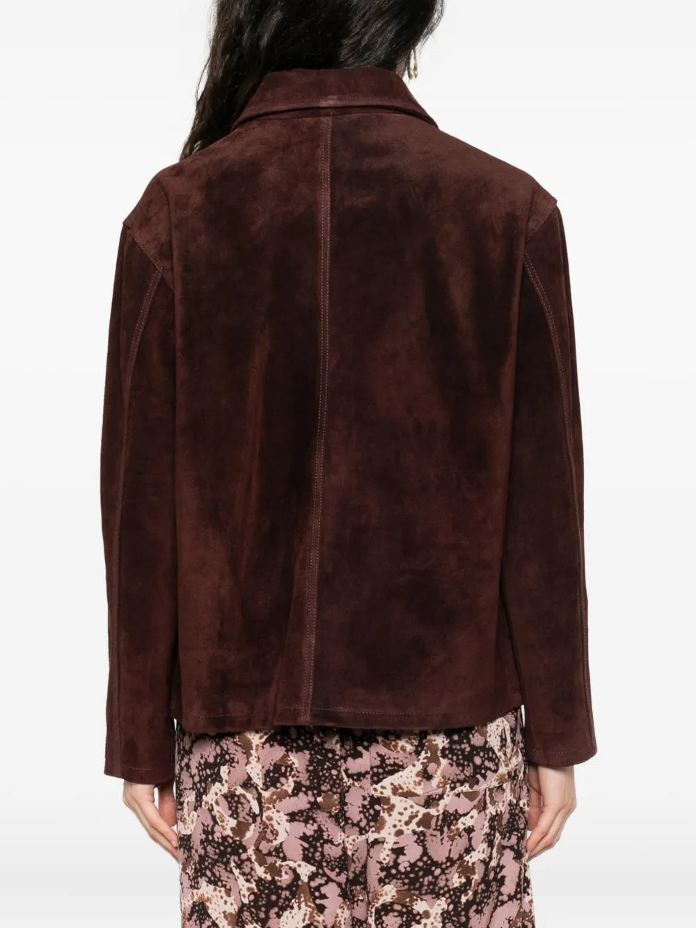 Arma gold-button flap-pocket jacket