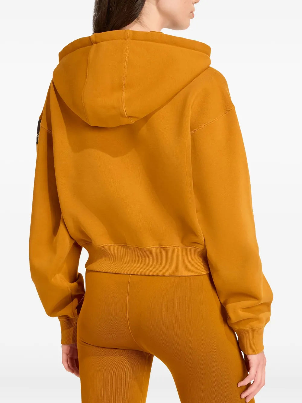 adidas zip-up logo-patch hoodie - Image 3