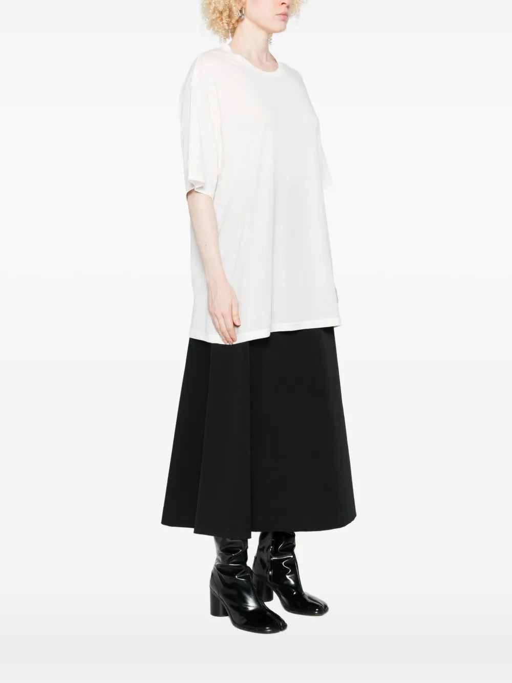 Yohji Yamamoto  short-sleeve crew-neck T-shirt