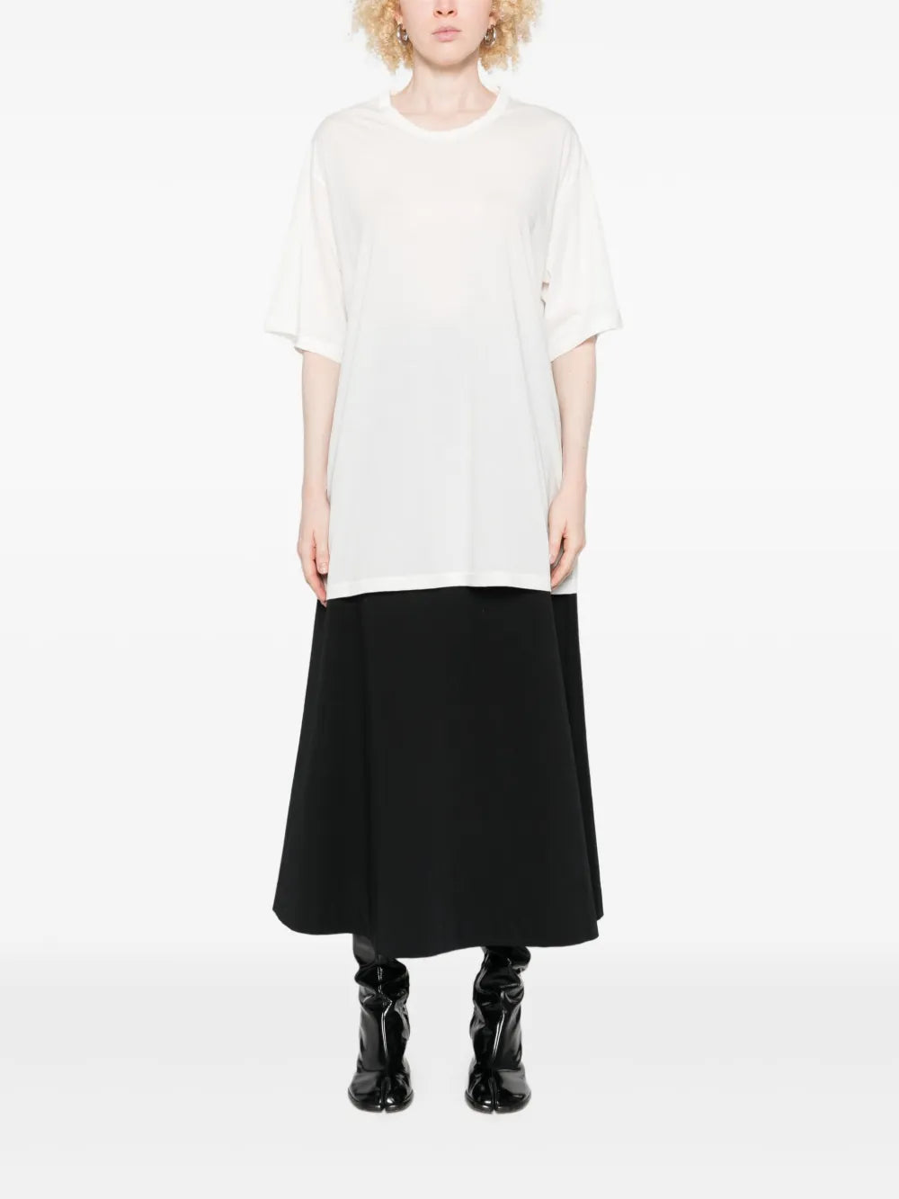 Yohji Yamamoto  short-sleeve crew-neck T-shirt