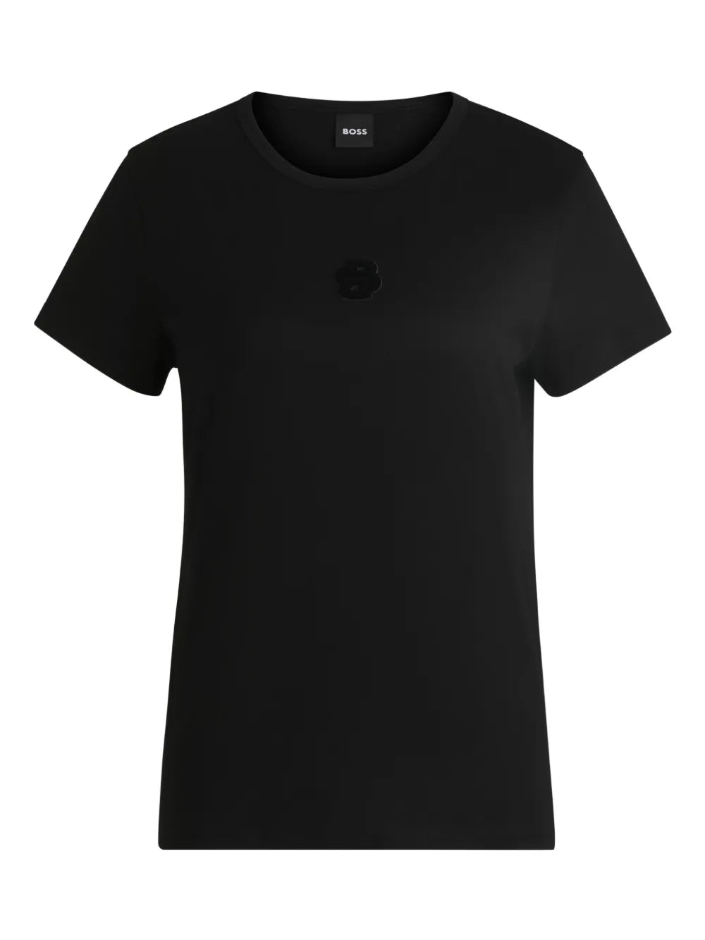 BOSS  logo-detail cotton T-shirt