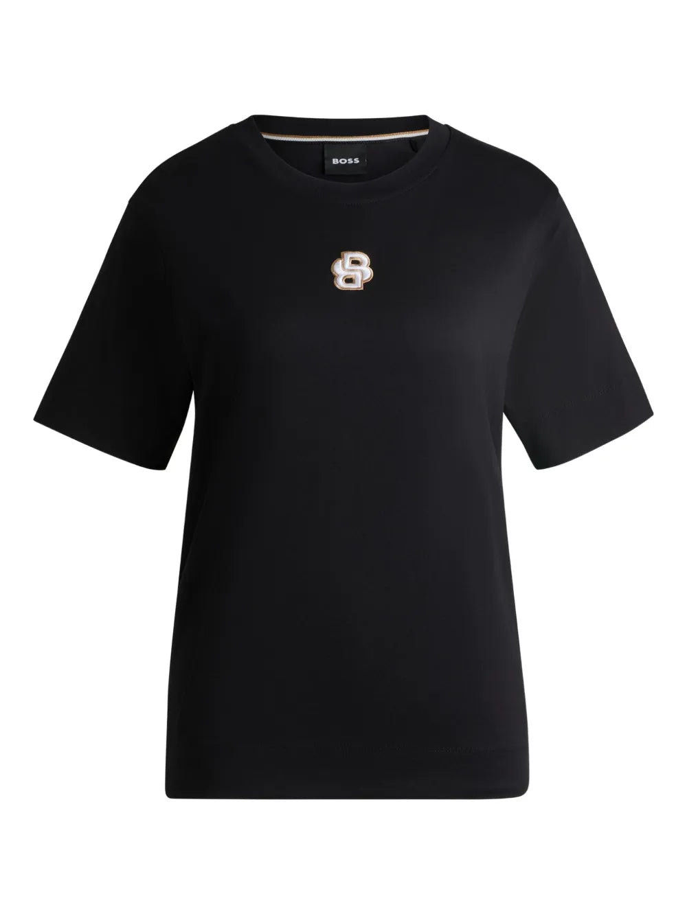 BOSS  logo-embroidered short-sleeve T-shirt