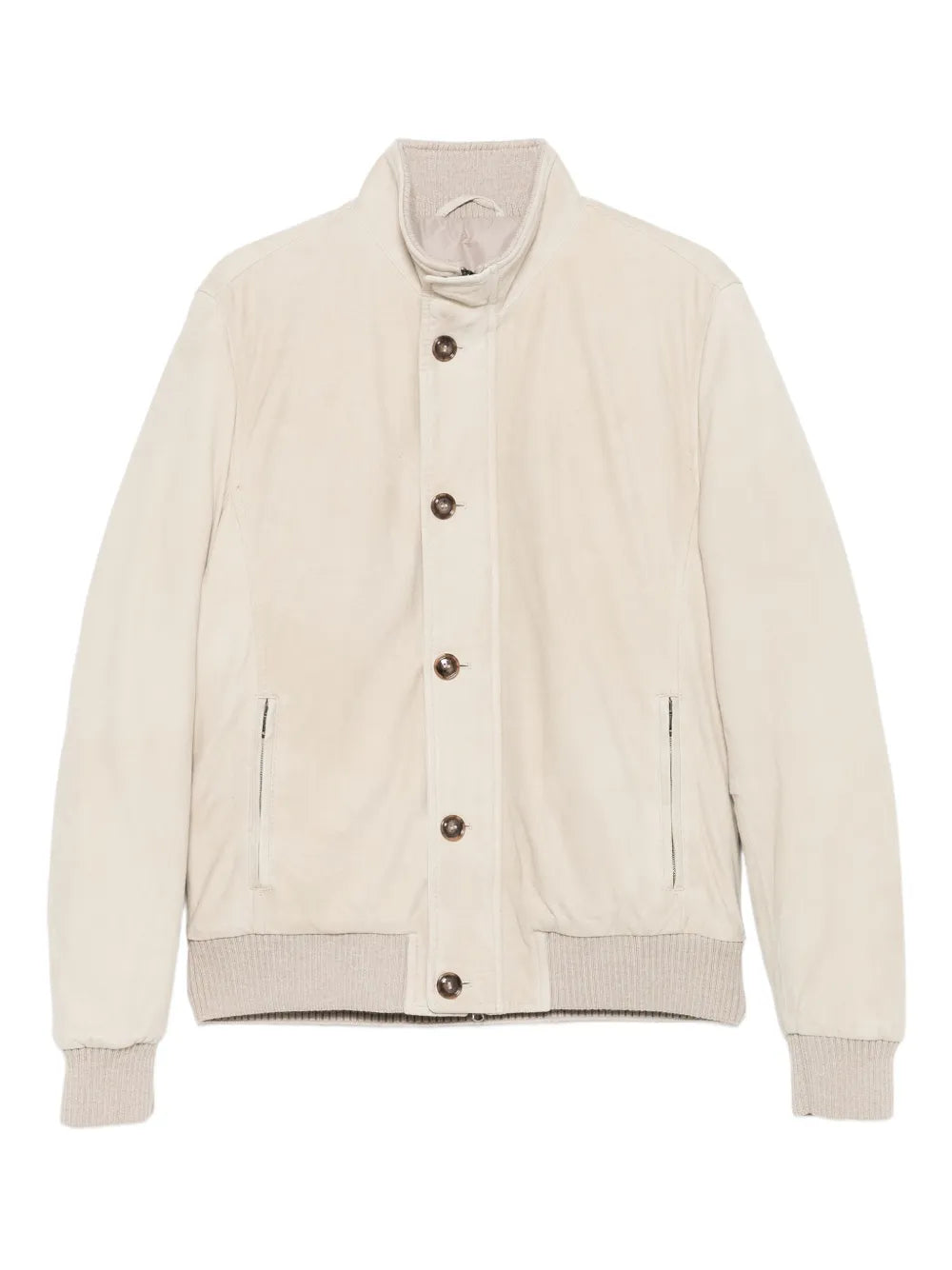 Barba Napoli Mare  button-fastening ribbed-cuff jacket