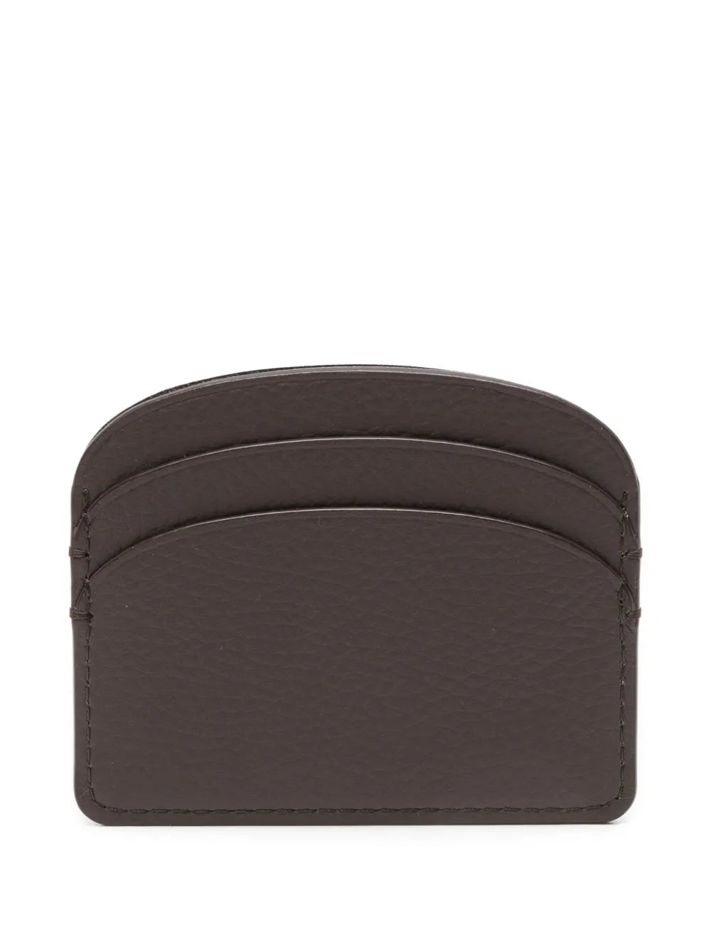 A.P.C. Demi-Lune curved-edges card holder