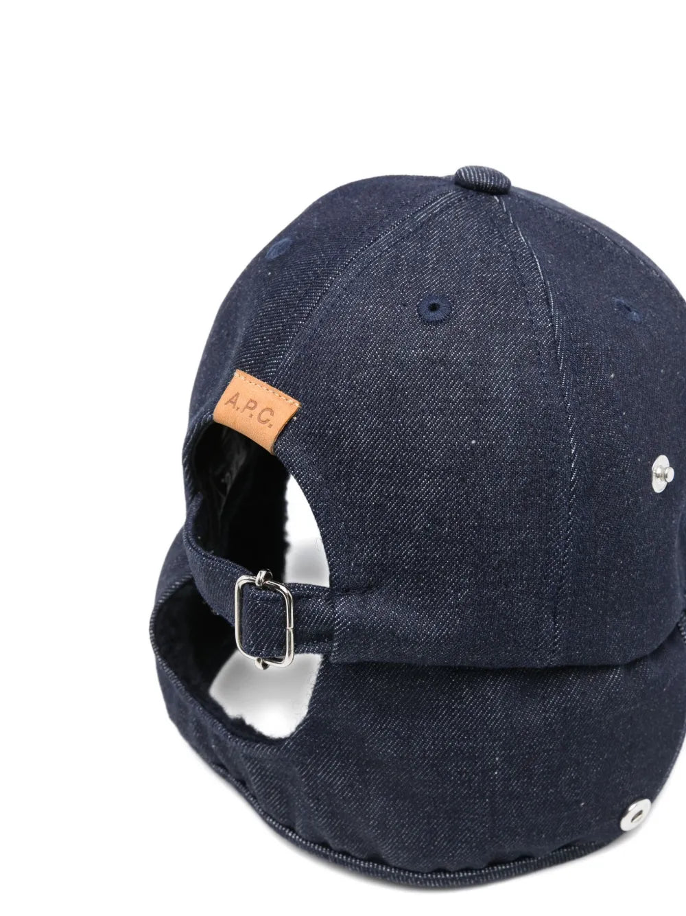 A.P.C.  ear-flap denim cap