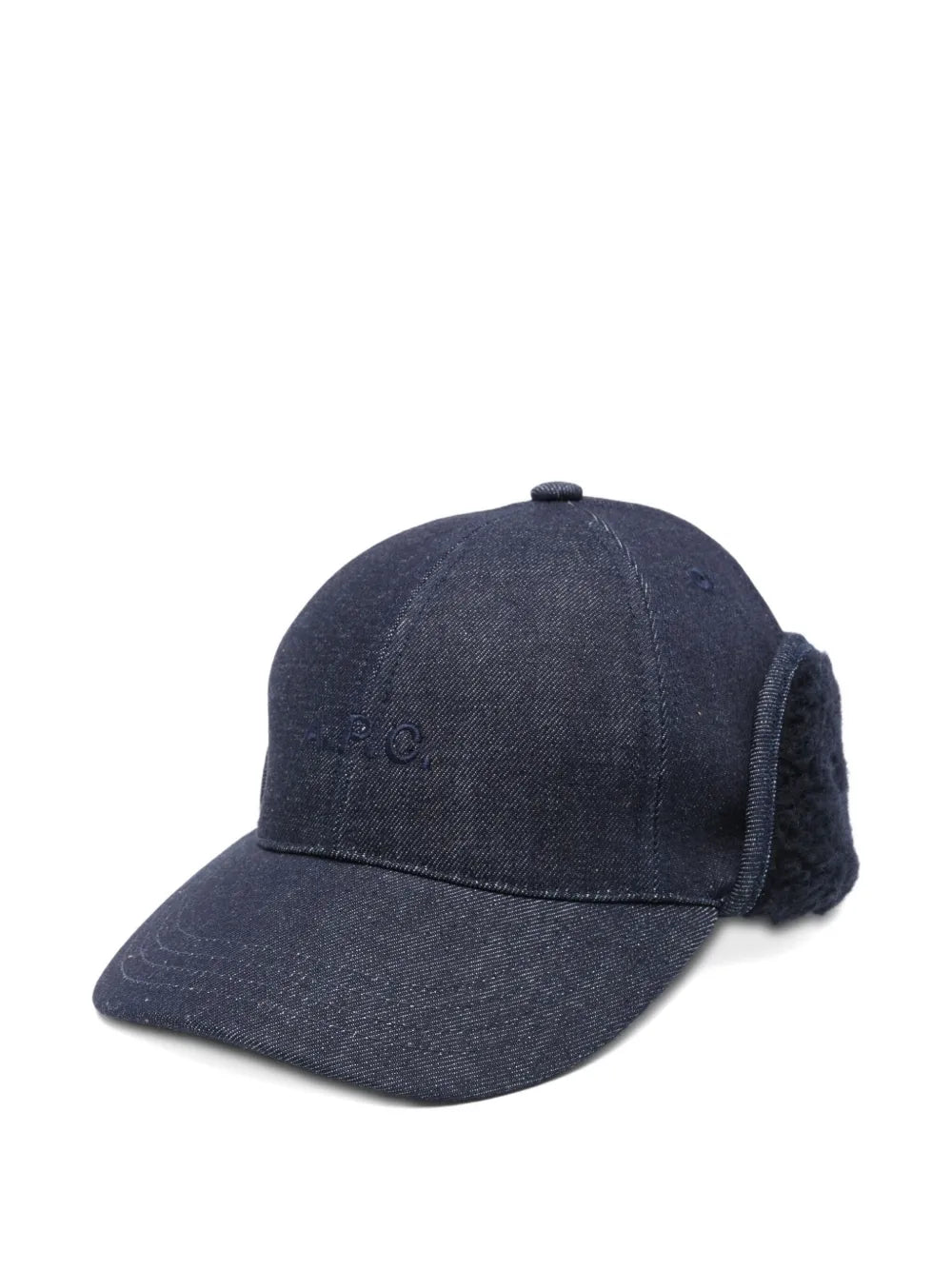 A.P.C.  ear-flap denim cap