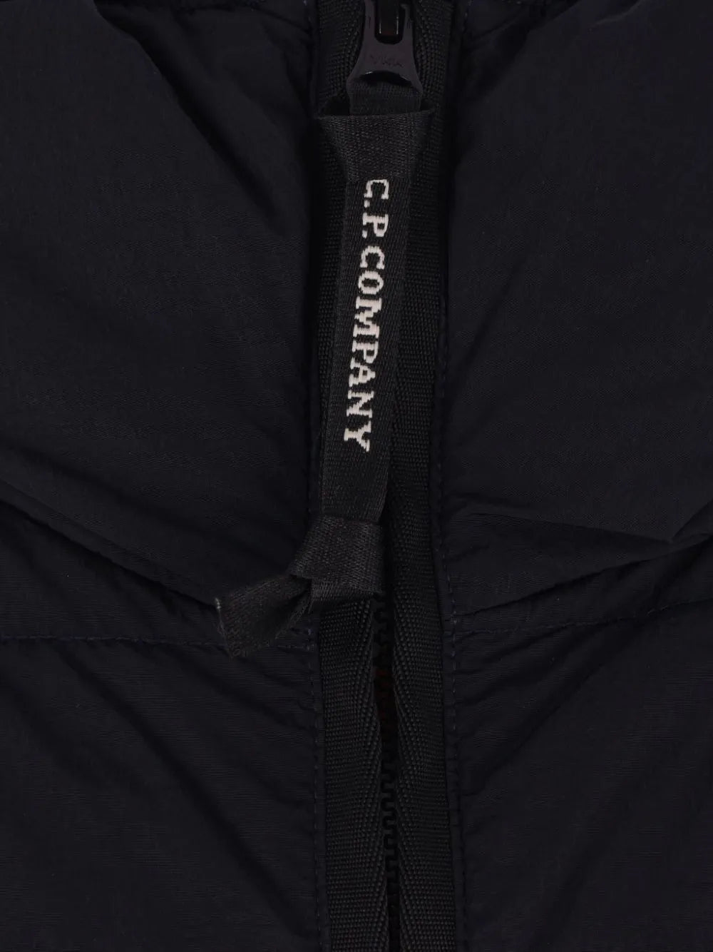 C.P. Company  goggle-lens quilted jacket